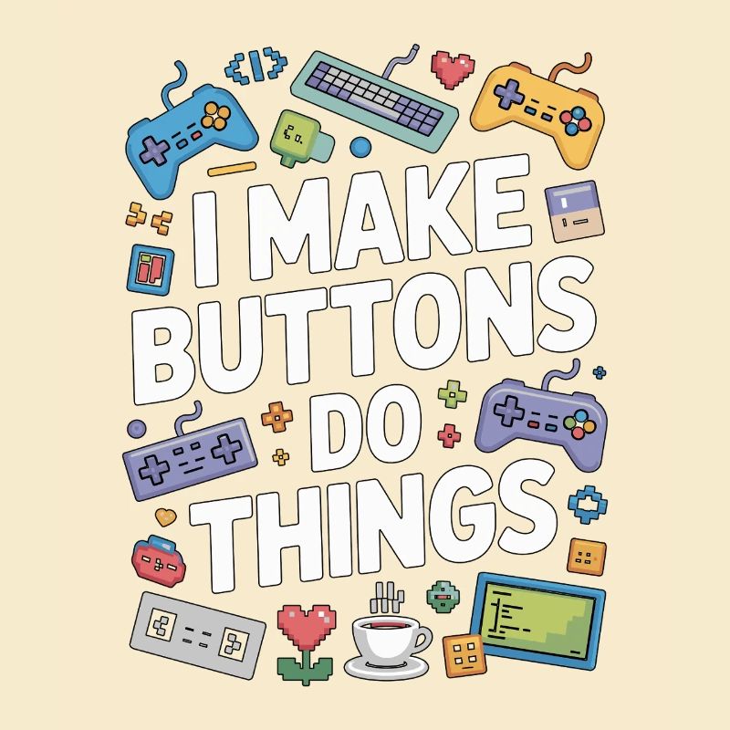 Game Developer I Make Buttons Software Developer