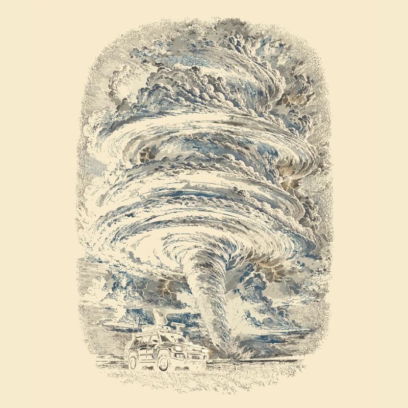 Météorologue chasseur de tempêtes