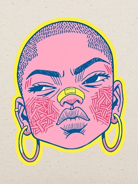 Black female portrait #9