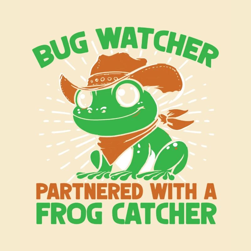 Frog Catcher Bug Watcher Partnered With Catcher