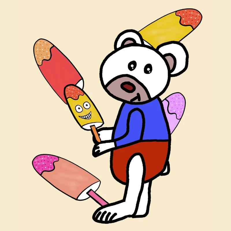 Eisbär Eisbären Eiskrem Eis Kinder Bär 