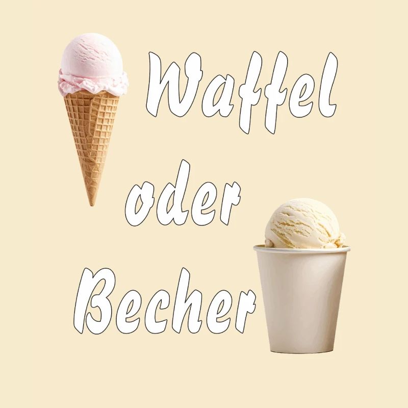EIS WAFFEL ODER BECHER