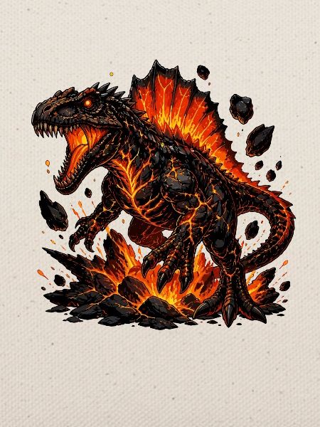 Lava Dinosaurier Inferno
