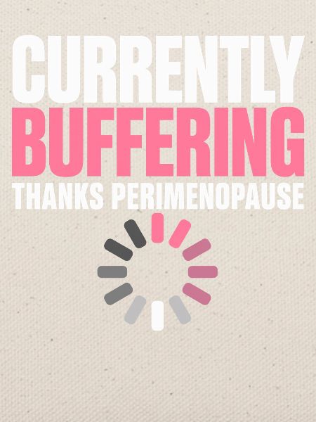 Perimenopause Brain Fog Menopause Midlife Geschenk