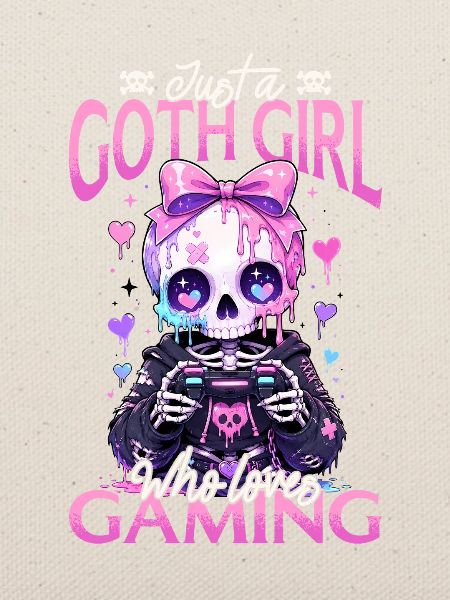 Pastel Goth Soft Goth Gaming Gamer