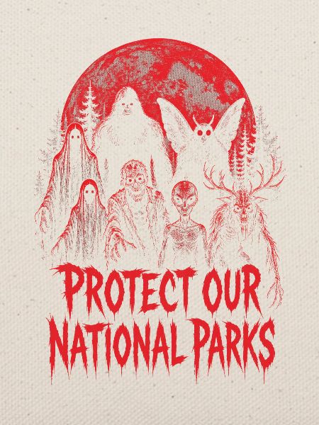 Kryptiden schützen unsere Nationalparks