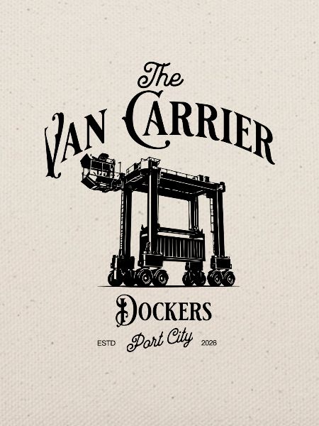 Van Carrier, Straddle Carrier Docker Design. 