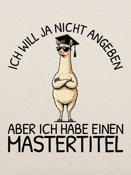 Mastertitel Lama mit Abschluss Studium