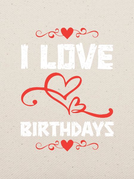 I Live Birthdays Shirt