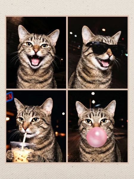 Katzen Graue Tabby Katze