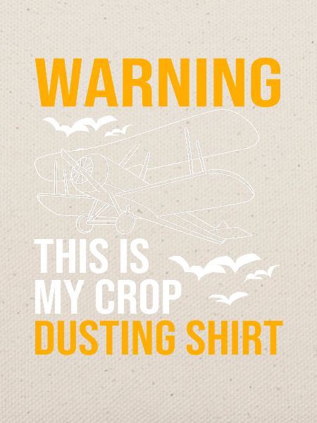 Crop Duster Flugzeug Pilot
