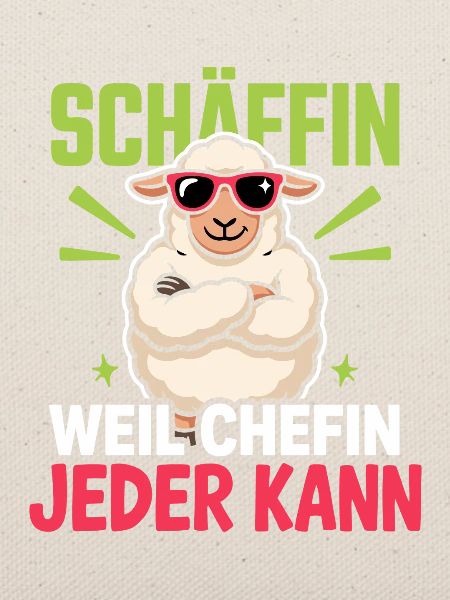 Schäffin Beste Chefin Teamleiterin Schaf