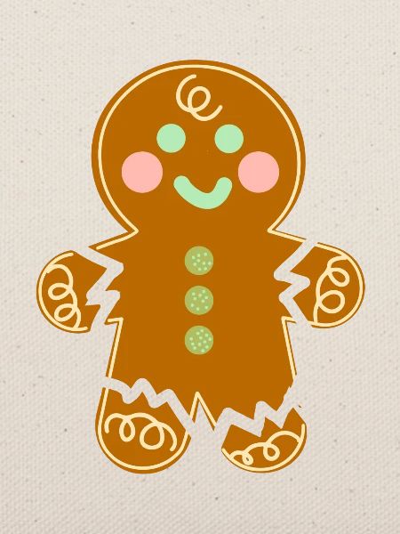 Kawaii lebkuchenmann
