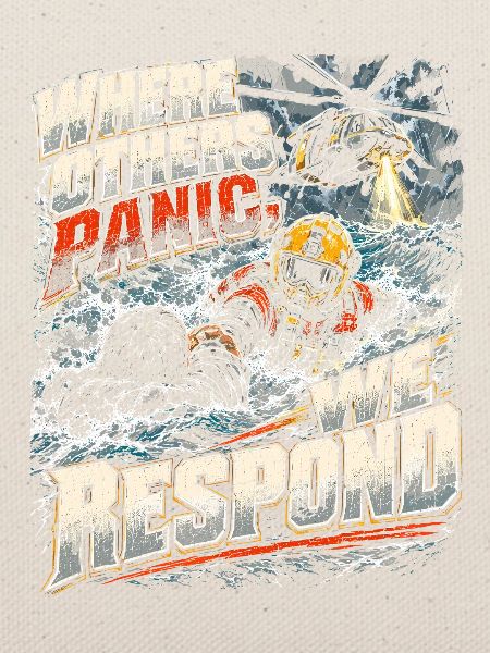 Rettungsschwimmer Where Others Panic We Respond