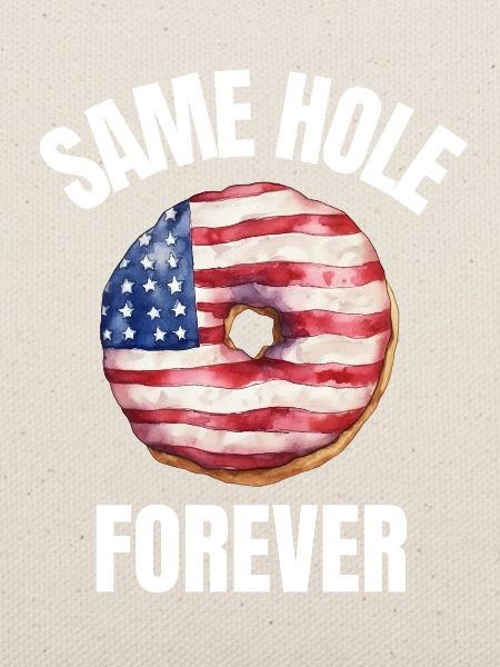 Same Hole Forever Junggesellenabschied Bräutigam-Gag-Geschenk