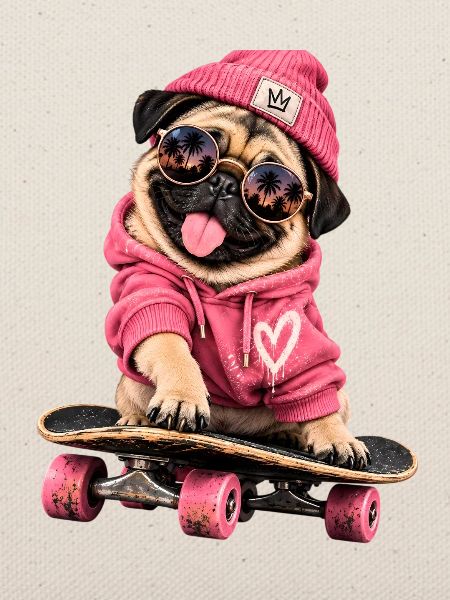 Mops Hund süßer Mops niedlicher Mops