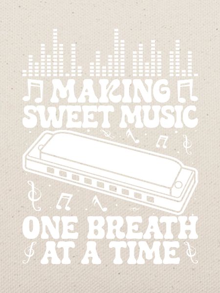 Harmonica Musican Making Sweet Music Harmonica