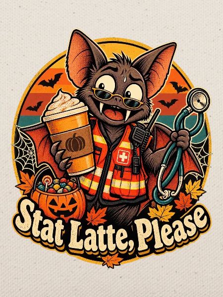 Fledermaus-Notfall Latte