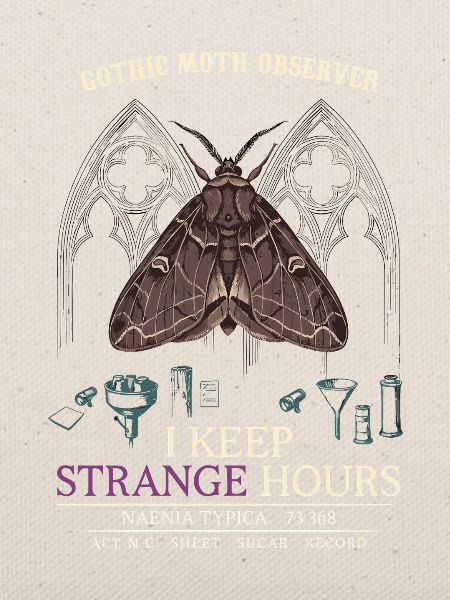 Gothic Moth Observer: Strange Hours