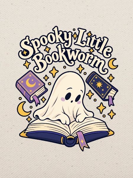 Spooky Little Bookworm