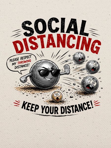  Social Distancing Please Respect My Throwing