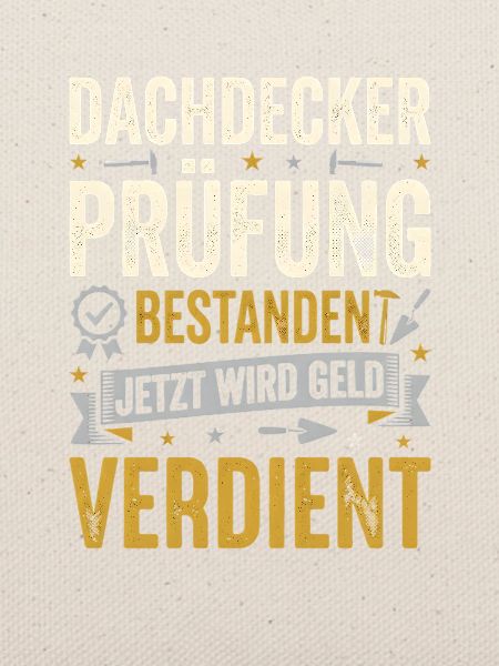 Dachdecker Prüfung Bestanden Geselle Abschluss