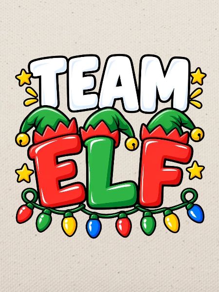 Team Elf Festliche Lichter