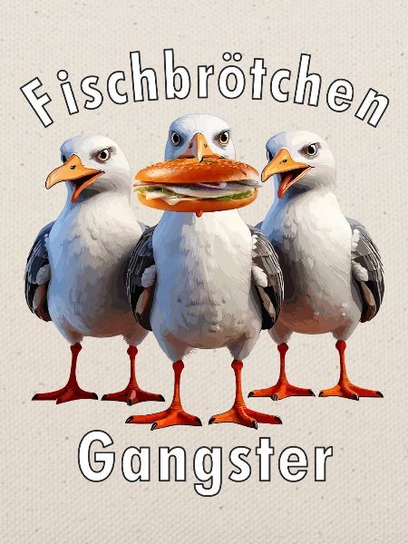 Möven Fischbrötchen Diebe