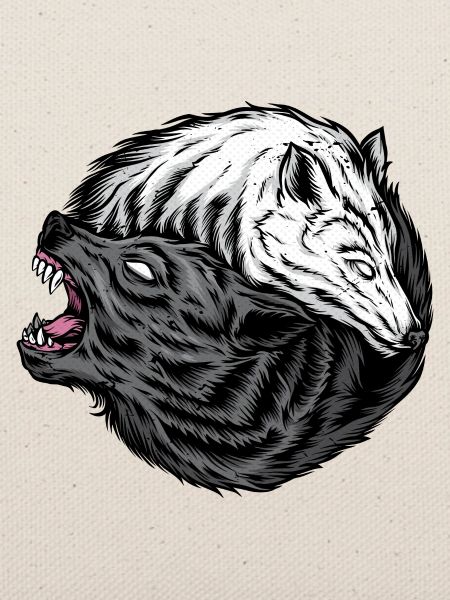 Ying-Yang-Wolf