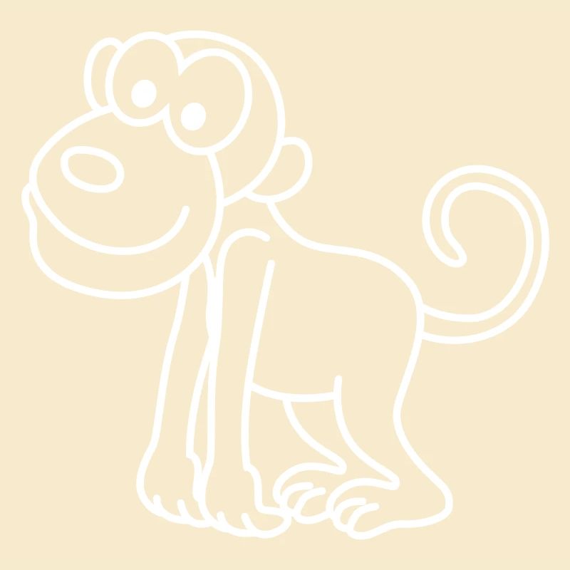 Affe Comic Tier