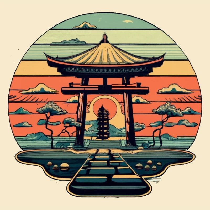 Japanischer Tempel