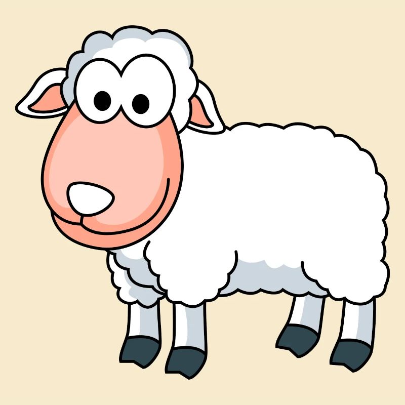 Mouton Comic Animal
