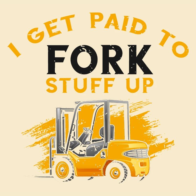 Warehouse workers for forklift drivers and forklifts