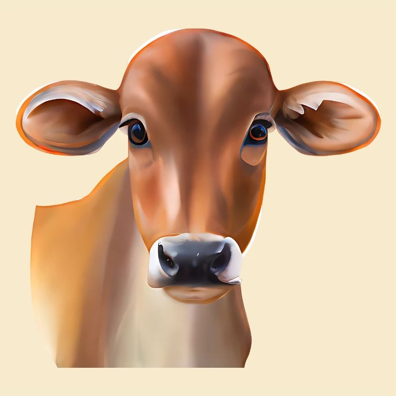 Vache suisse brune