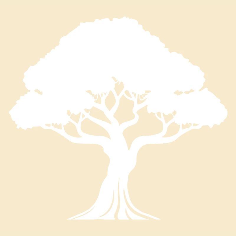 Tree Symbol Silhouette