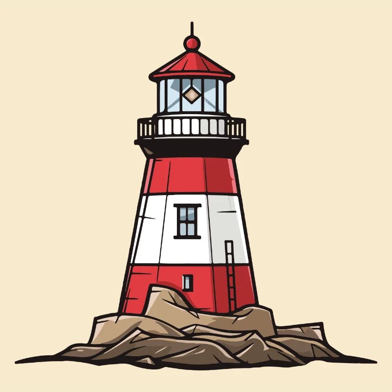 Leuchtturm Symbol