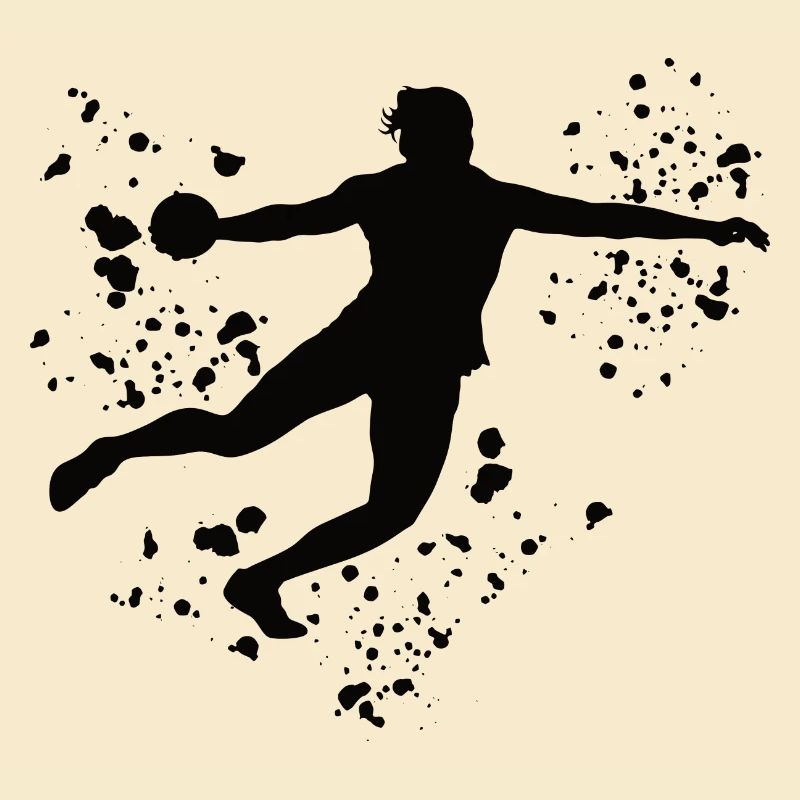 Discus thrower Colorsplash discus throw