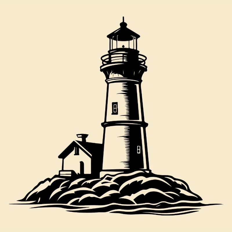 Leuchtturm Symbol