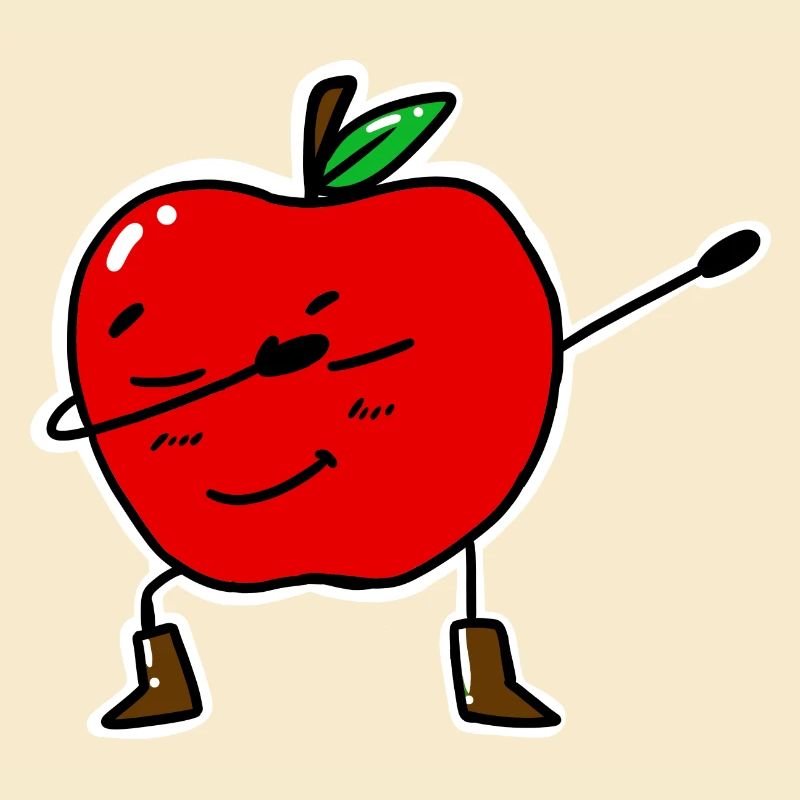 Dabbing Apple