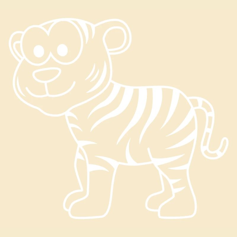 Tiger Comic Animal