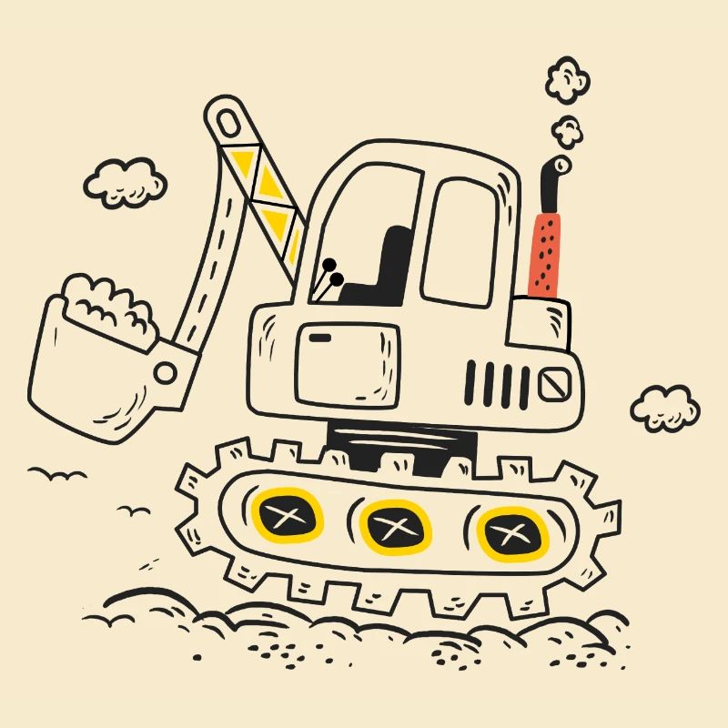 Bagger Humor-Standort