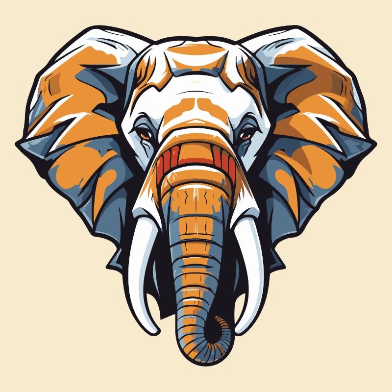 Elefant Kopf