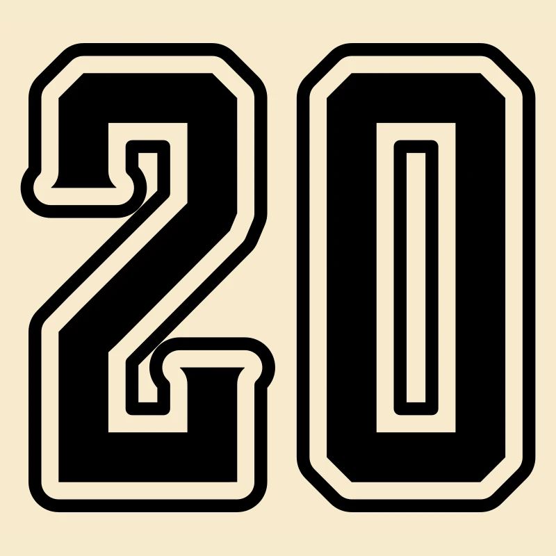 Symbole numérique 20
