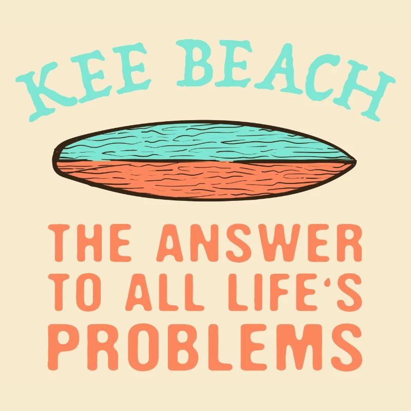 Kee Beach Answer To All Life's Problems Surfing