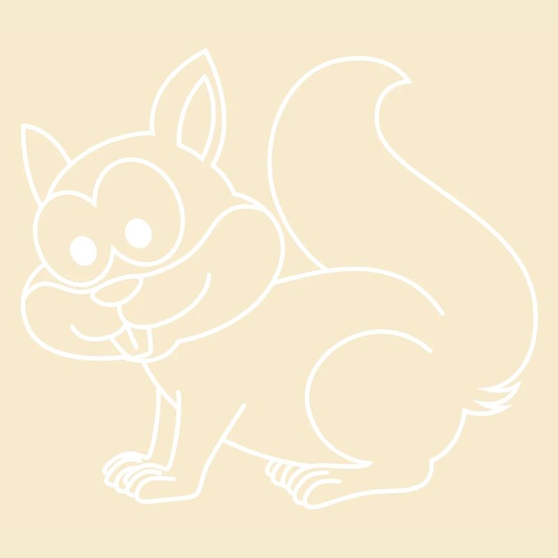 Squirrel Comic Animal