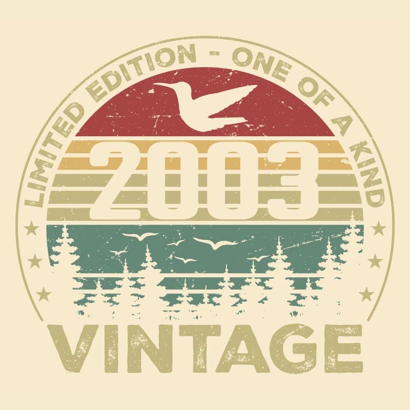 Vintage 2003 Original 2003 Retro Anniversary 2003