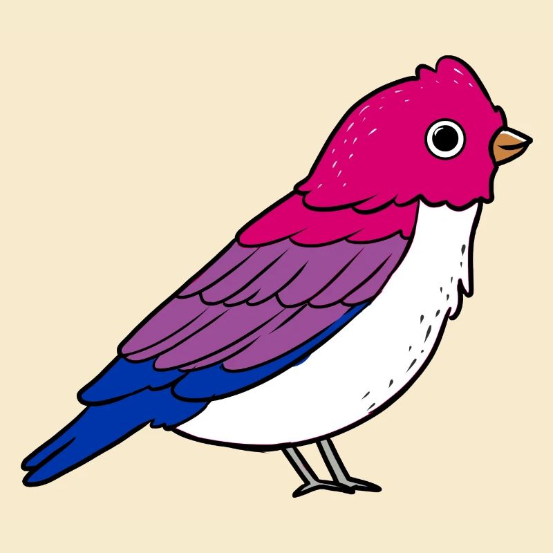 Bisexueller Vogel Bisexual Pride
