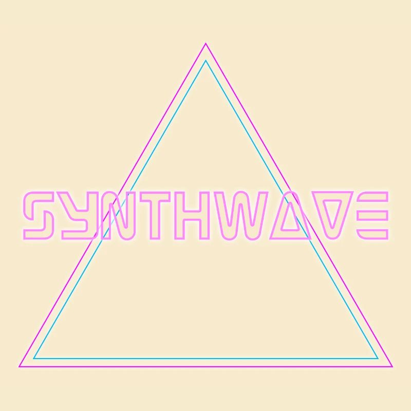 Retrowave Synthwave 80s Design