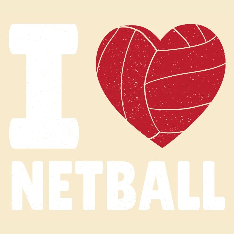 Love Netball Netball Player Gift