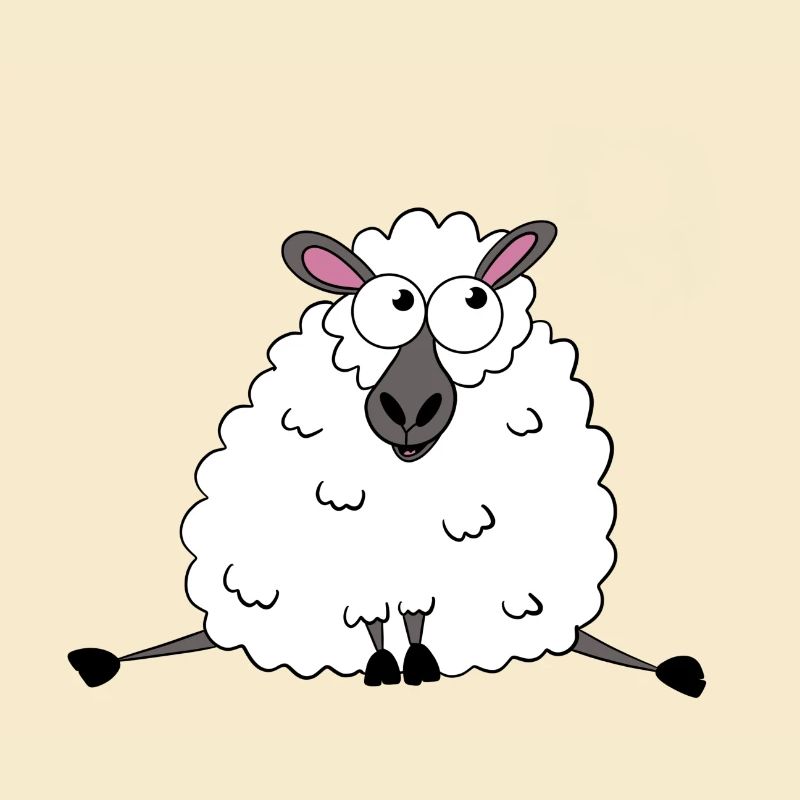 Süßes Schaf